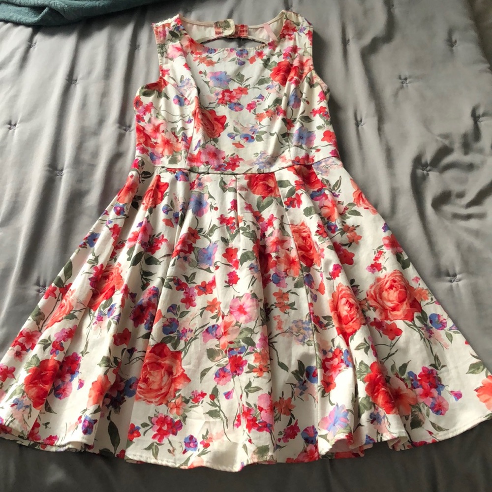 Floral Skater dress
